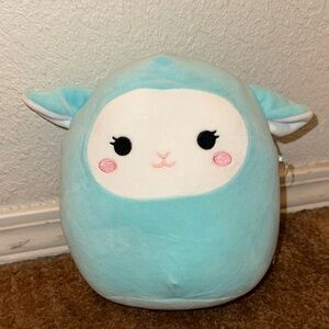 Jacob Aqua Lamb 8” Squishmallow NWT